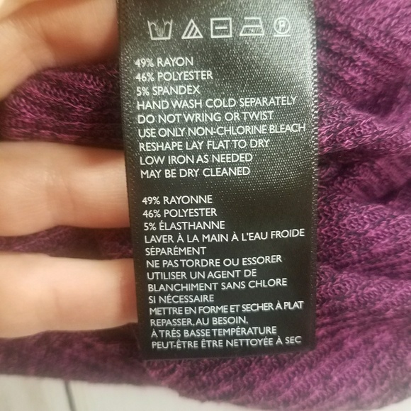 NWOT Silence and Noise magenta cropped top - Picture 6 of 7